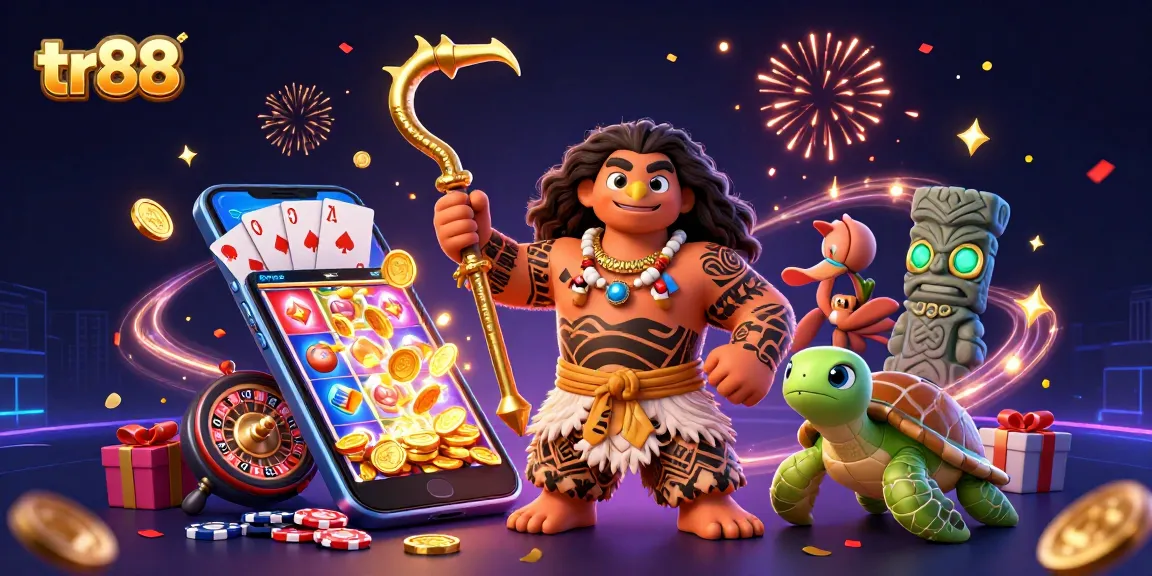 Experience thrilling games at tr88 with lively characters and colorful gaming elements.