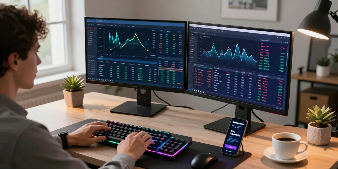 Funexchange crypto platform in a modern trading setup with digital wallets and blockchain analysis tools.