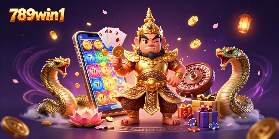 Experience thrilling gaming with 789win1, featuring vibrant slot games and engaging gambling elements.