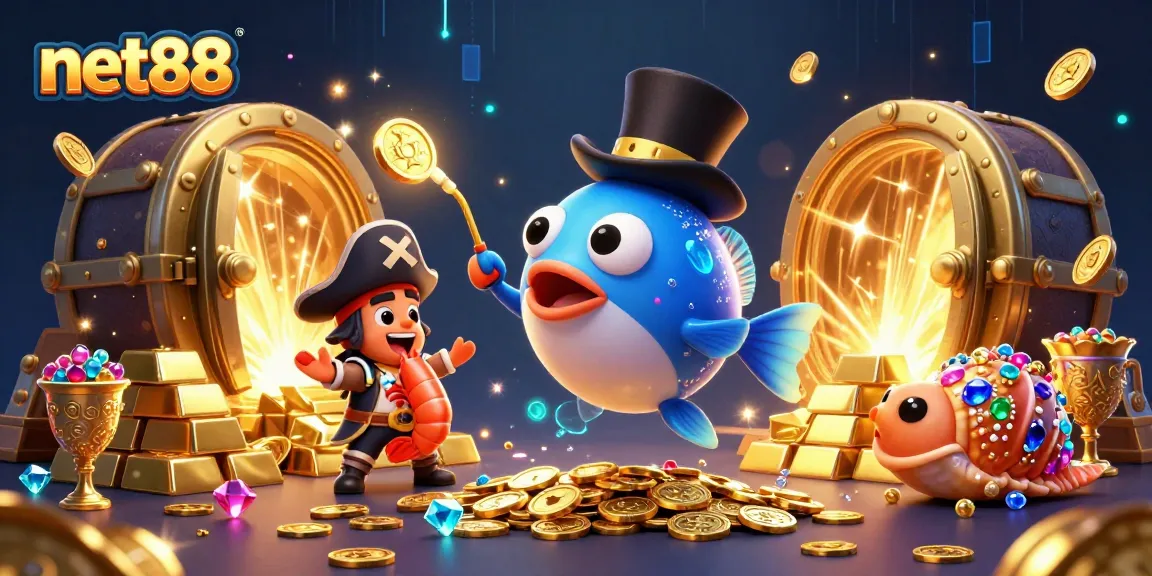 Engage in winning strategies at net88 with exciting treasures and vibrant casino elements.