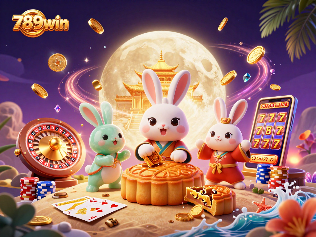 Experience thrilling wins at 789win with a vibrant casino scene featuring games and prizes.