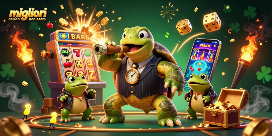 Giocare nei migliori casino non AAMS, un'avventura ricca di emozioni e opportunità di vincita.