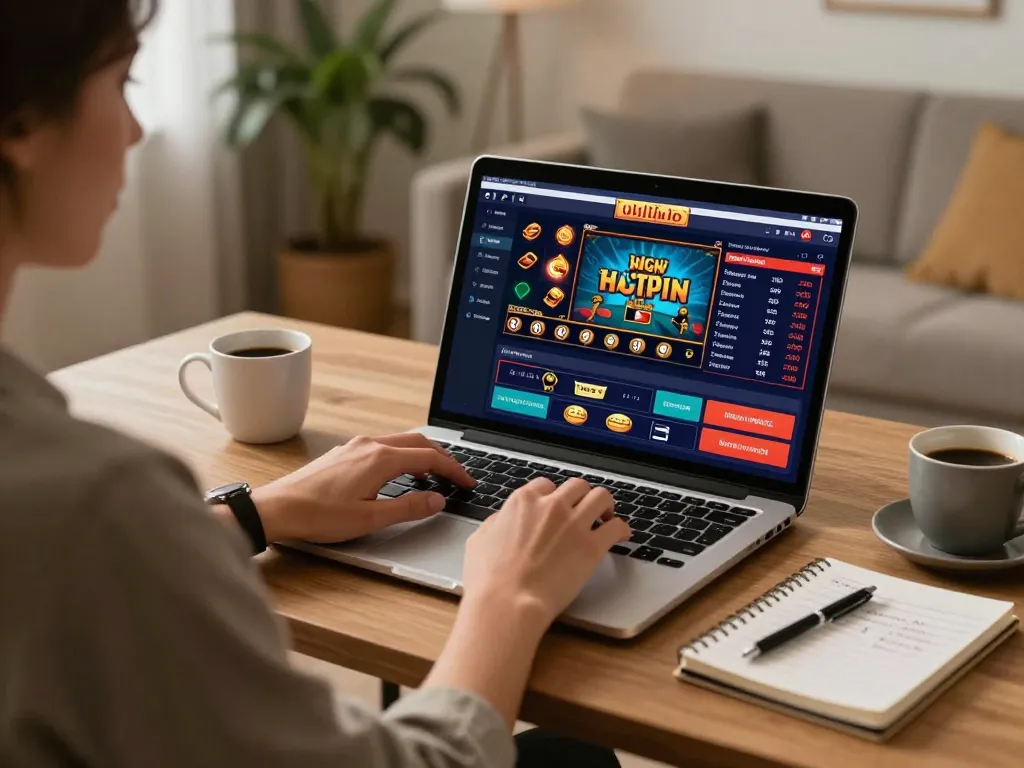 Participation à un casino en ligne paiement rapide depuis le confort de la maison, mettant en avant un gameplay stratégique