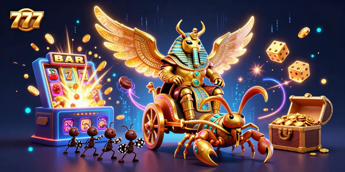 Spin 777 and win big with dazzling slot machines, treasures, and a thrilling casino atmosphere.