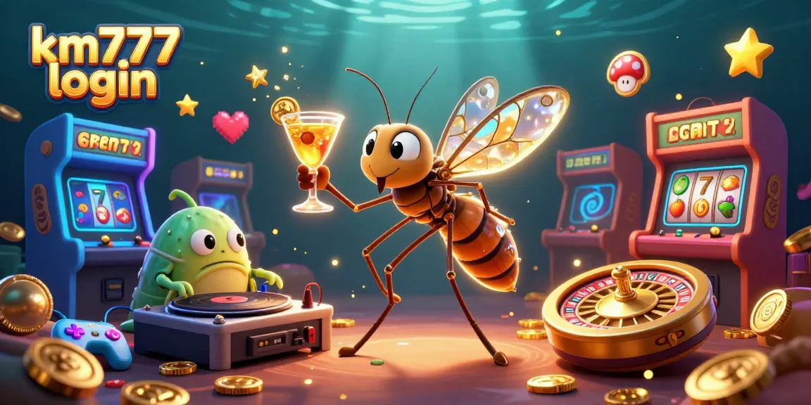 Experience the thrill of engaging with km777 login, a 3D casino adventure featuring a frozen mosquito mascot and a trilobite DJ.