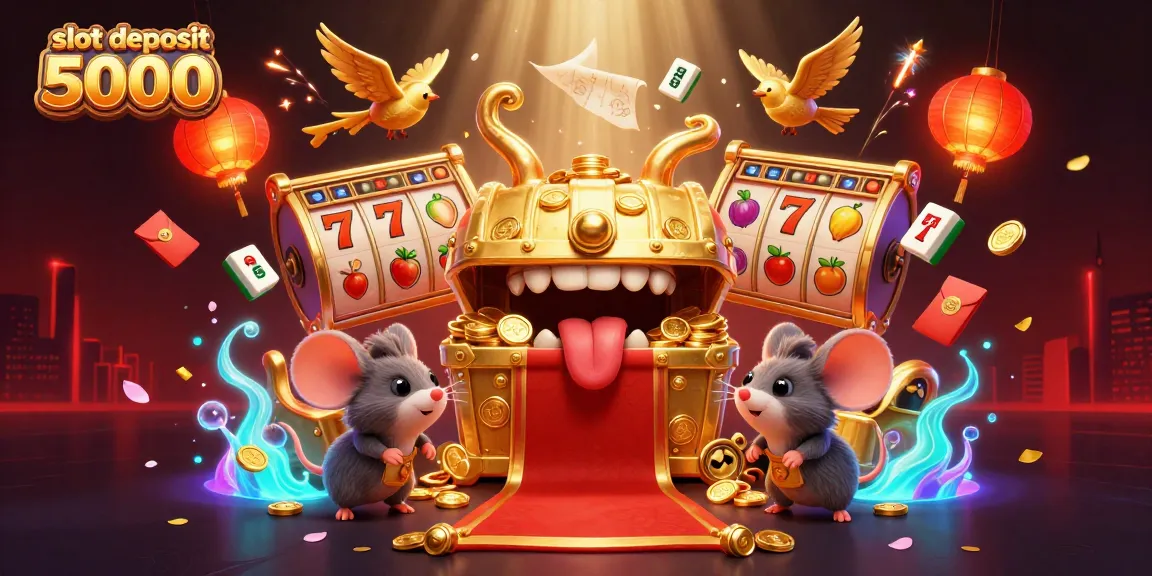 Slot deposit 5000 menghadirkan petualangan di kasino dengan simbol keberuntungan dan grafik menarik.