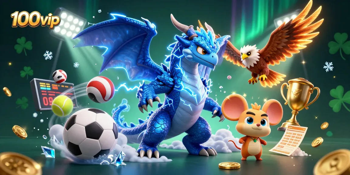 Engage with thrilling adventures at 100vip, where vivid cartoon characters illuminate the gaming world.