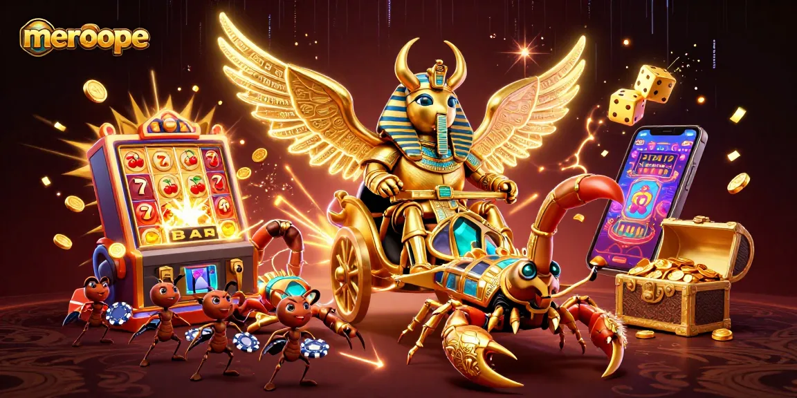 Experience thrilling wins at meroope with dynamic slots and vibrant casino action.