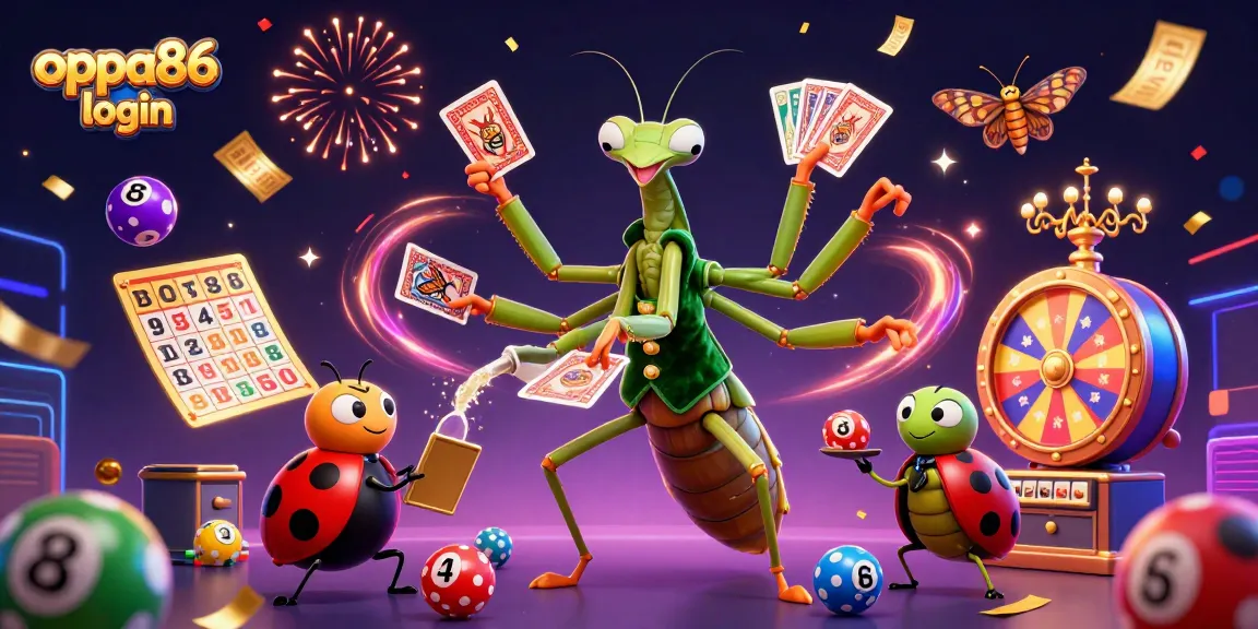 Engage with oppa86 login while enjoying vibrant lottery action and casino excitement.