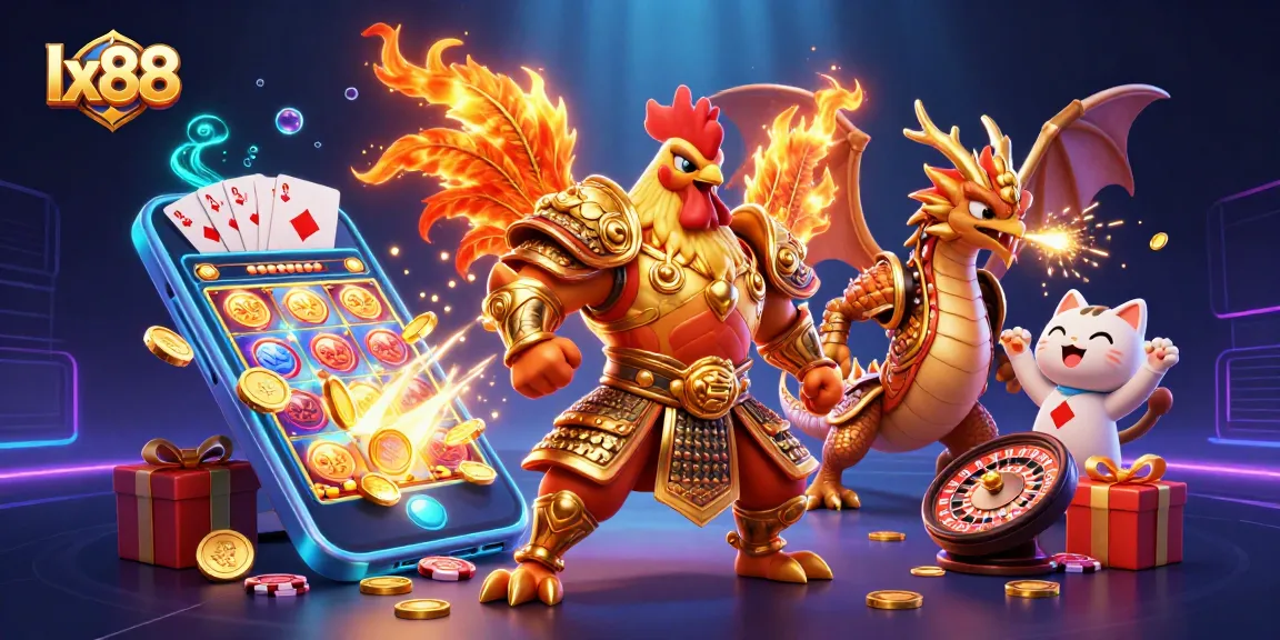 Experience thrilling gameplay at lx88 with dynamic characters and immersive casino elements.
