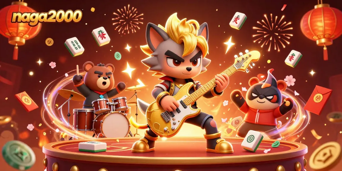 Naga2000 menghadirkan aksi slot dengan karakter serigala dan beruang di kasino virtual.