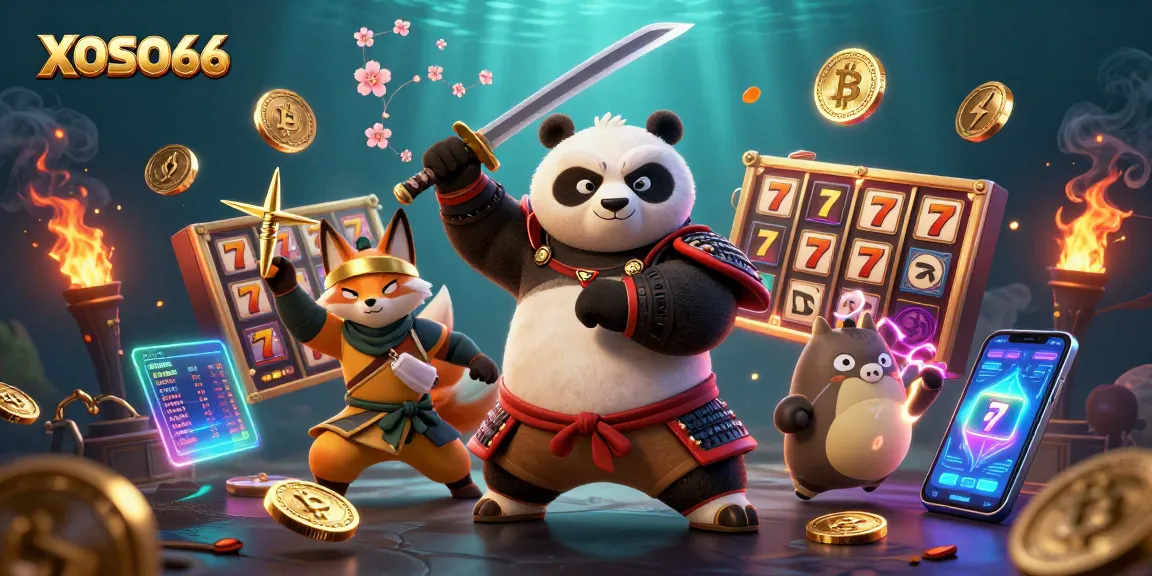 Experience the thrilling slots at XOSO66 with dynamic gameplay and colorful animations.