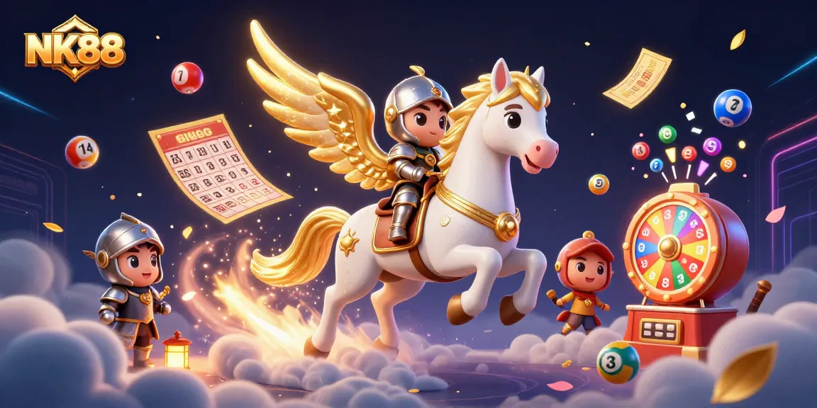 NK88 engages players with a celestial-themed gaming experience, featuring vibrant lottery elements and stunning visuals.