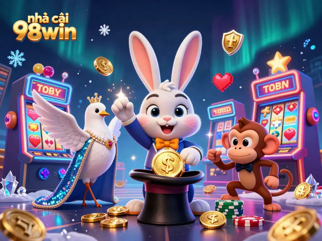 Experience thrilling wins with nhà cái 98win in this vibrant casino scene filled with excitement.