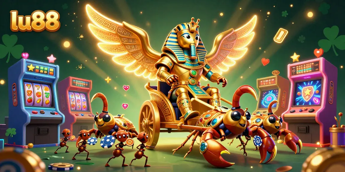 Engage in thrilling casino adventures with lu88 featuring vibrant 3D characters and elements.