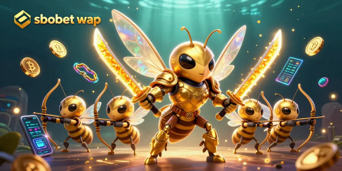 Engage with sbobet wap while exploring rich 3D imagery of crypto-themed games and betting.