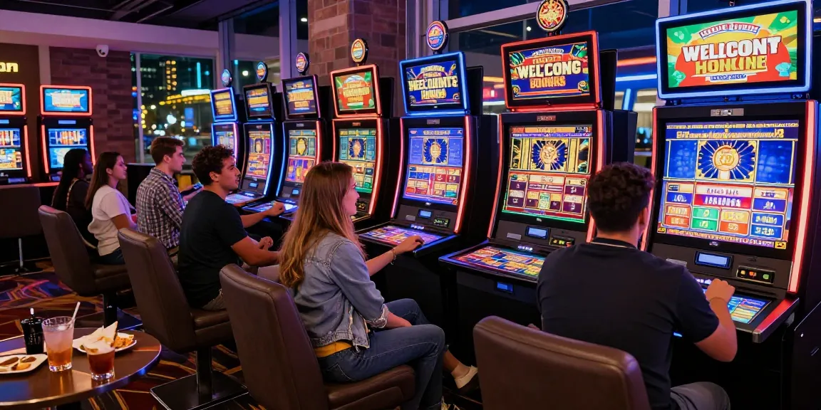 Experience the thrill of credit card casinos at https://ccrm.org.uk with lively players enjoying vibrant slot machines and bonuses.