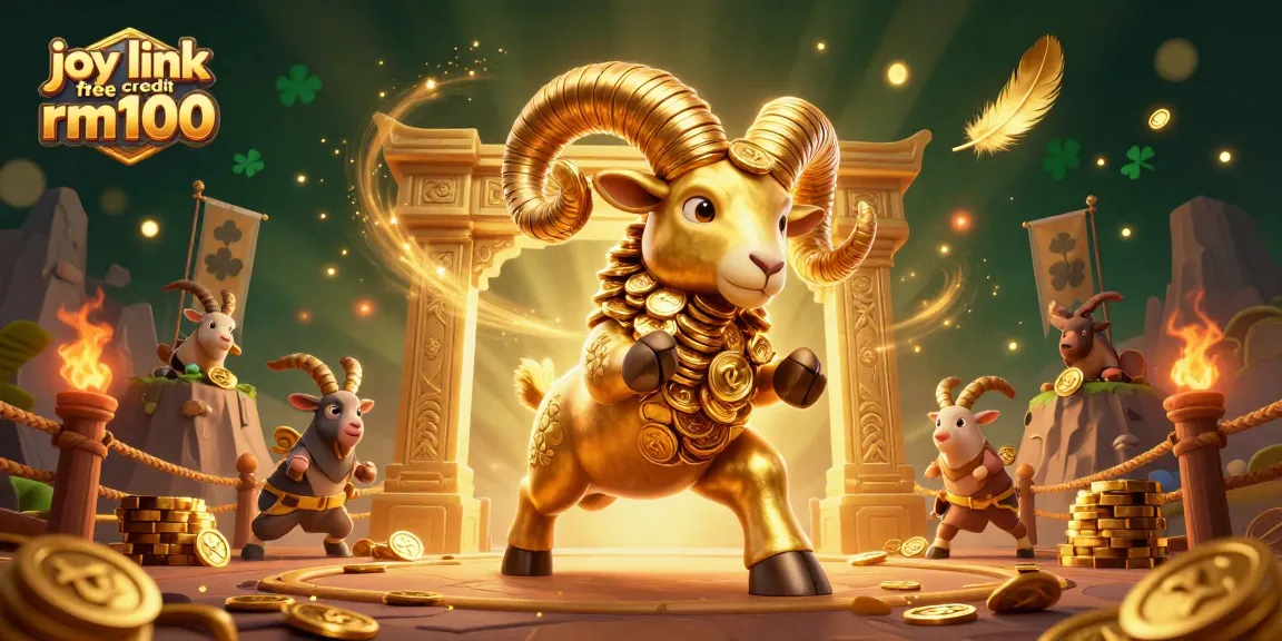 Engage in thrilling bets with joy link free credit rm100, featuring a dynamic 3D casino battle scene.