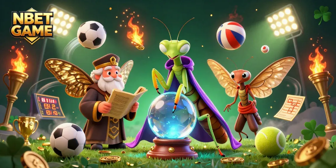 Engage in thrilling sports betting with NBET GAME’s vibrant 3D scene showcasing dynamic elements.