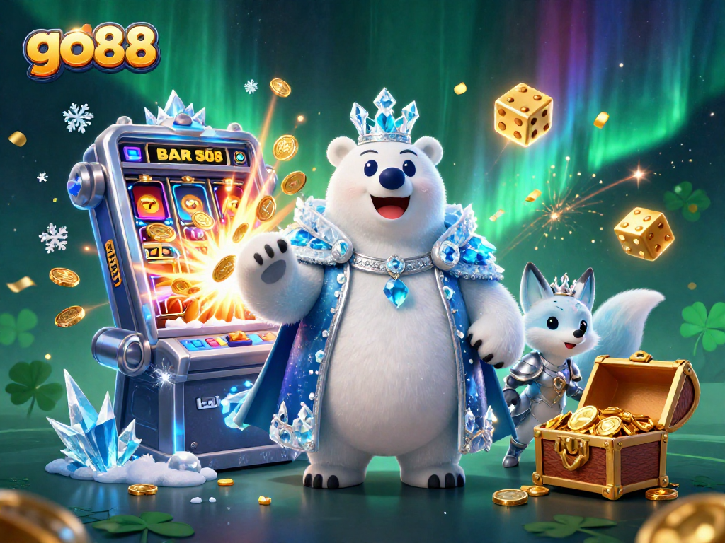 Win big with go88 at the jackpot explosion of this immersive casino scene.