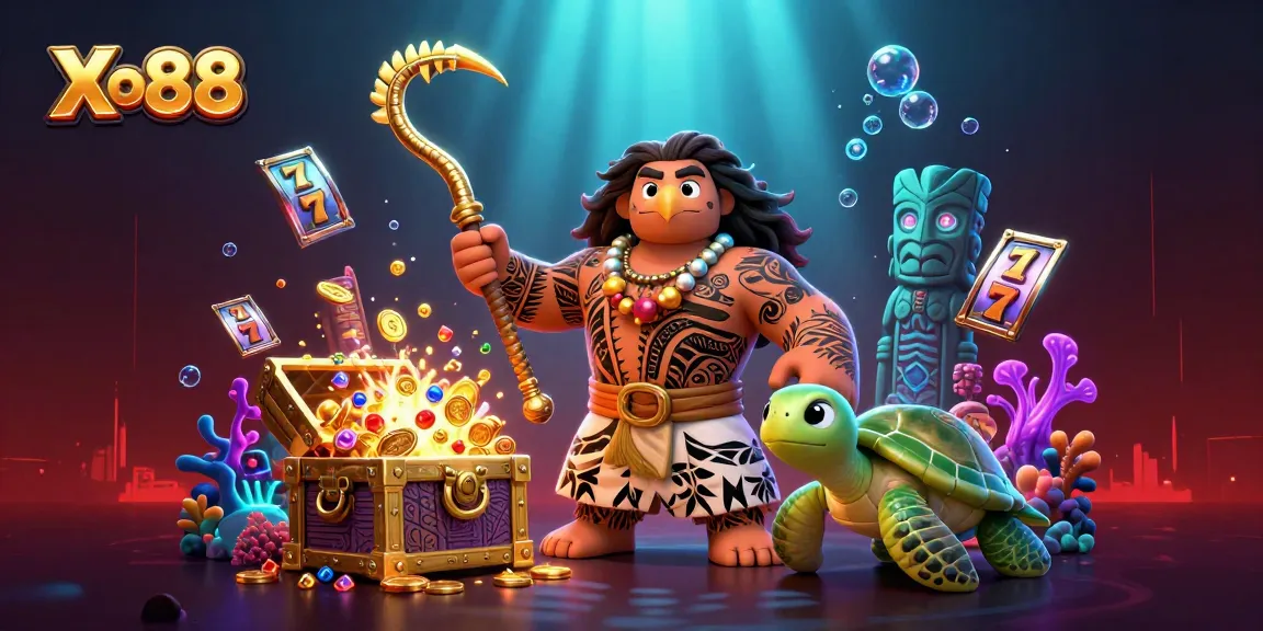 Xo88 offers exciting slot adventures with vibrant characters and treasure-rich backgrounds.
