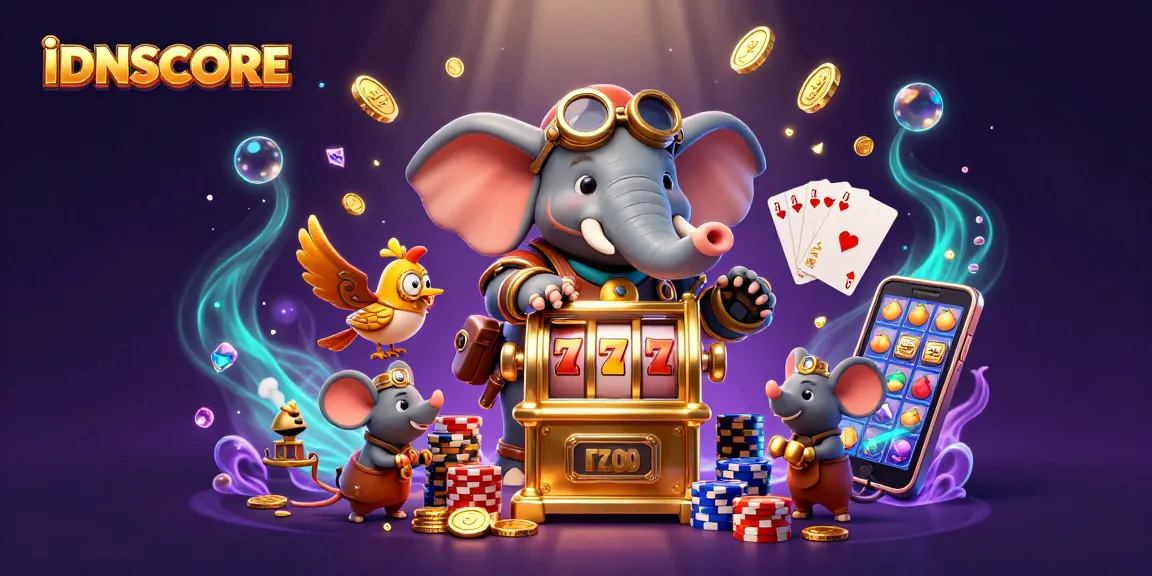 Engage with IDNSCORE's thrilling slots, featuring dynamic gameplay with bright animations and jackpots.