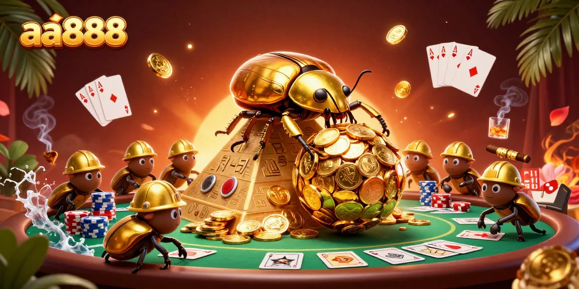 Engage with aa888's immersive gaming world featuring vibrant casino elements and dynamic gameplay.