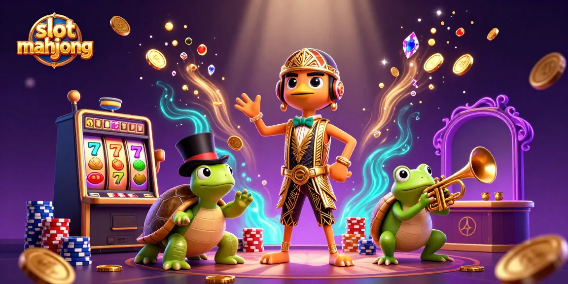 Experience exciting slot mahjong gameplay with vibrant visuals and dynamic game elements.