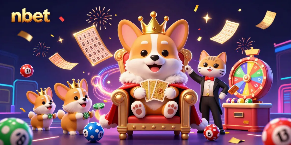 Experience the joy of winning with nbet amid vibrant casino-themed celebration elements.