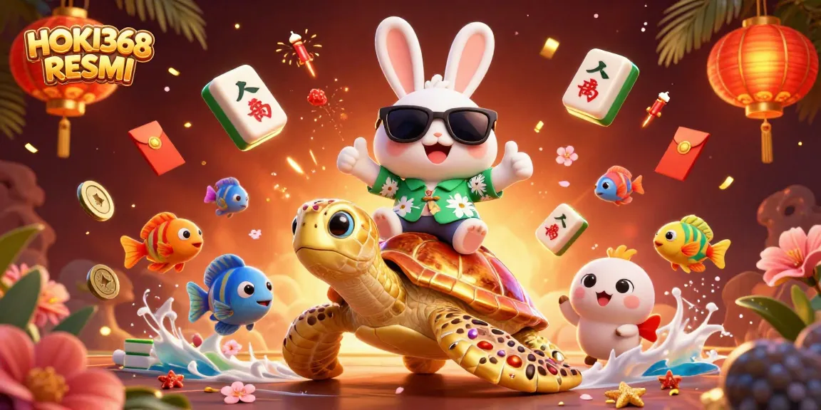 Experience thrilling wins with HOKI368 RESMI on a vibrant 3D casino adventure!