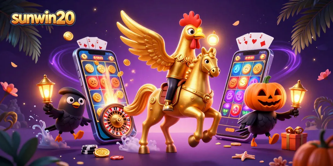 Experience thrilling moments at sunwin20 with vibrant slot games and magical casino elements.