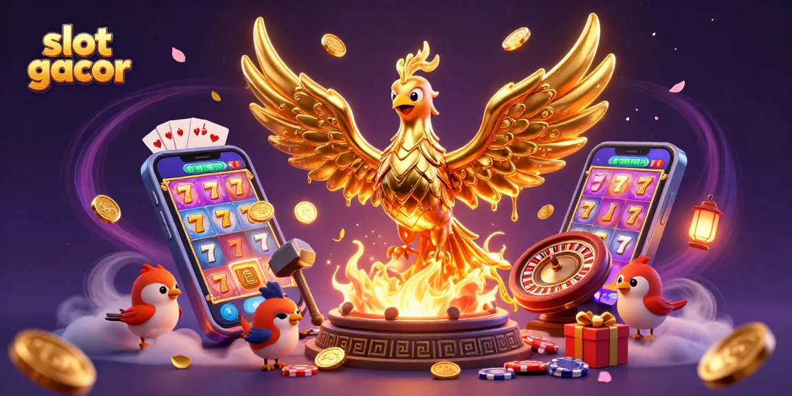 Experience winning strategies in slot gacor as the golden phoenix rises from a forge.