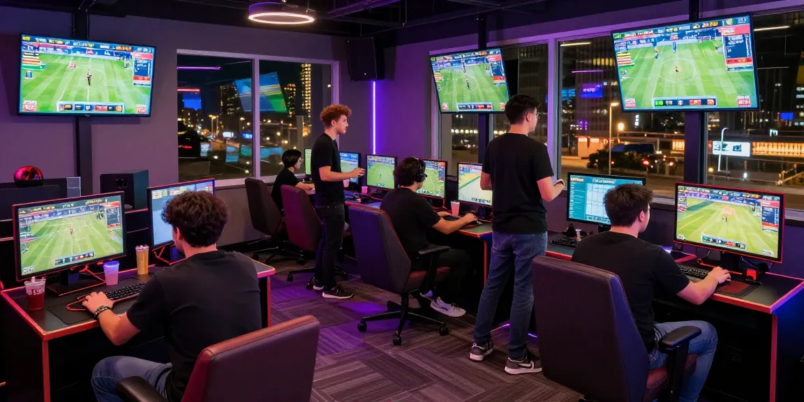 Engaging scene of HIT CLUB, with players enjoying their favorite games in a vibrant gaming lounge.