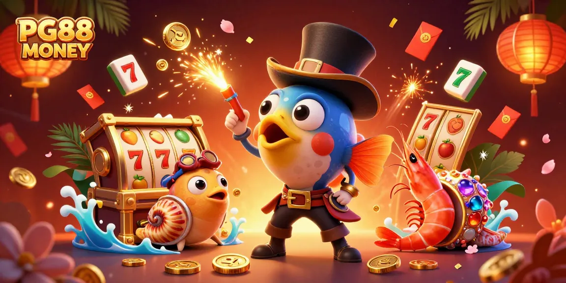 Win big with PG88 MONEY while exploring vibrant slots and jackpots in a thrilling underwater casino world.