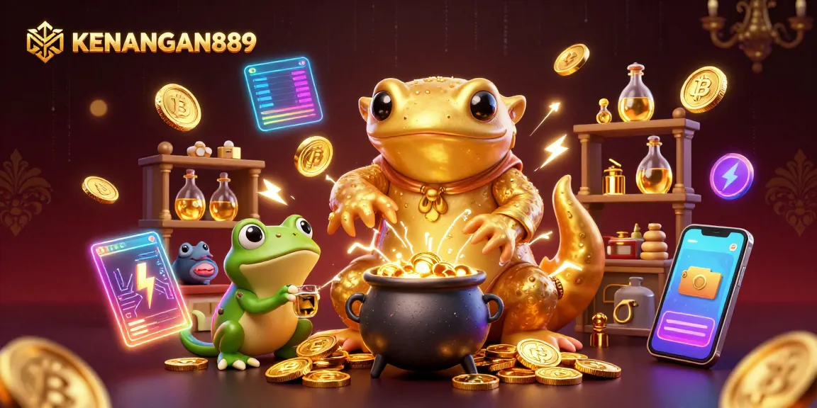 Experience winning gameplay with KENANGAN889, showcasing a lively casino atmosphere.