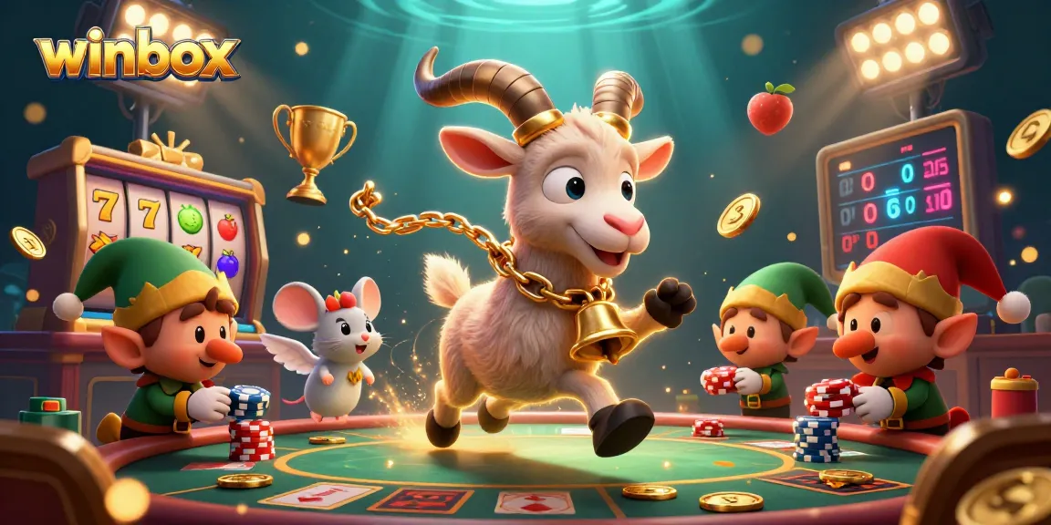 Experience the thrill of winbox as Krampus and friends bring festive chaos to the casino floor.