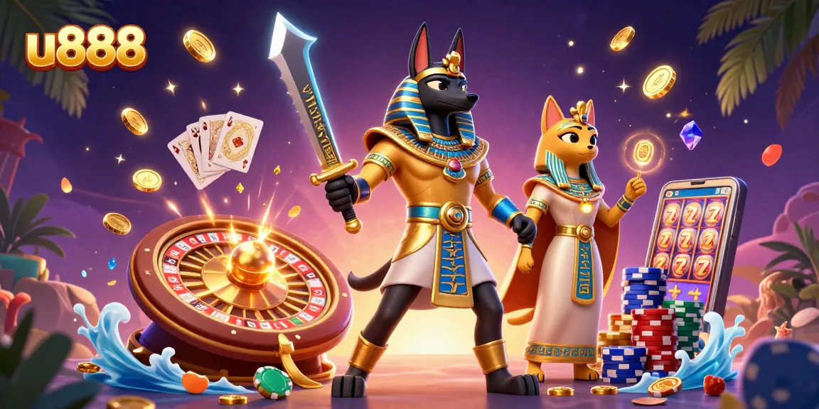 Spin thrilling games at u888 with ancient Egyptian warriors and magical treasures.