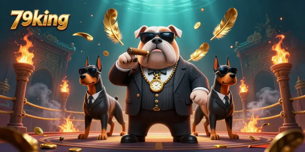 Experience thrilling gameplay with 79king's vibrant online casino atmosphere and unique characters in action.