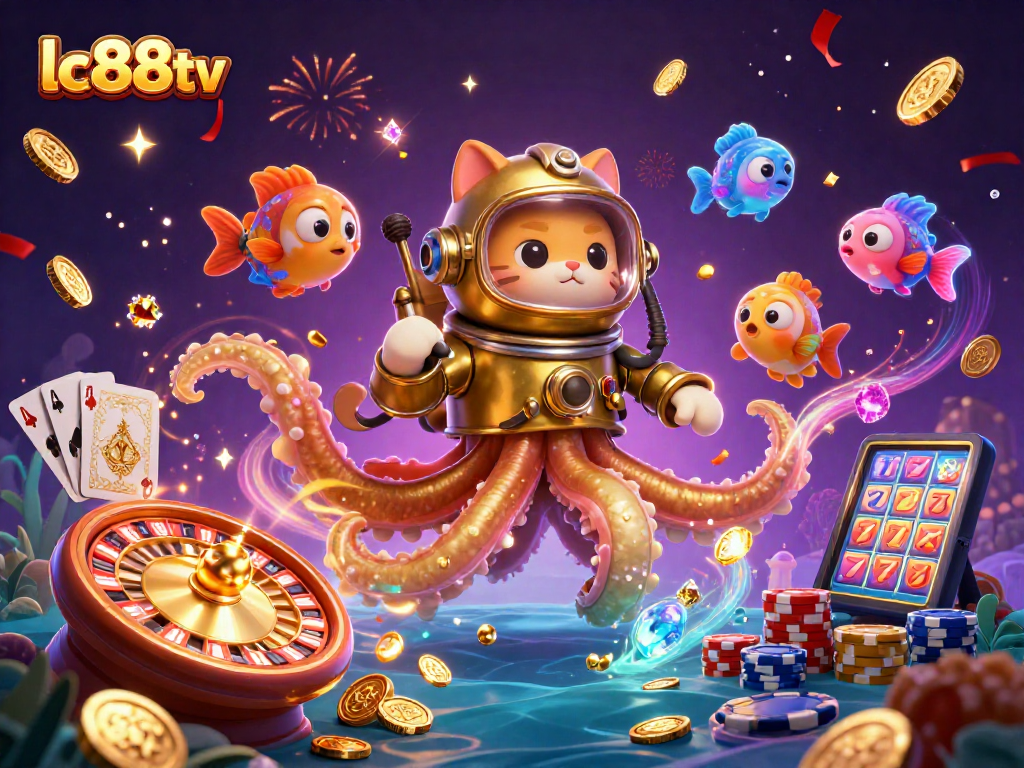 Engage with the vibrant energy of lc88tv as you play through an exciting 3D casino fantasy!