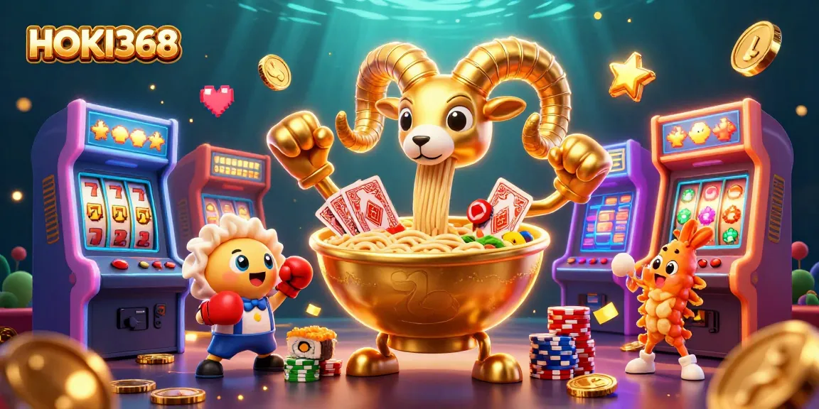 Engage in thrilling casino action at HOKI368 with a vibrant, game-filled atmosphere.