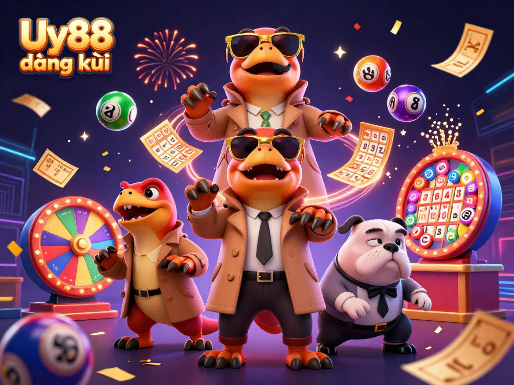 Join the excitement and register at Uy88 for thrilling casino experiences, featuring colorful lottery elements.