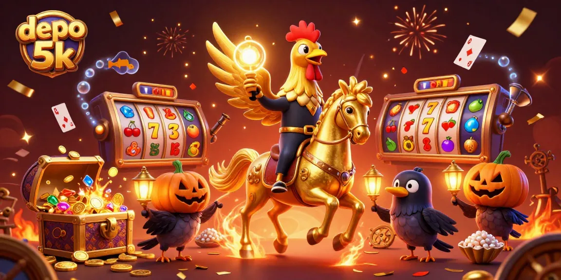 Engage in thrilling gameplay at depo 5k with vibrant slots and dynamic casino elements.