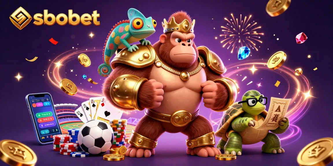 Experience sbobet sports betting excitement with vibrant characters and dynamic gameplay elements.