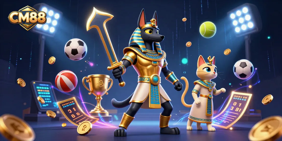 Engage in winning strategies at CM88 with dynamic sports action and ancient Egyptian themes.
