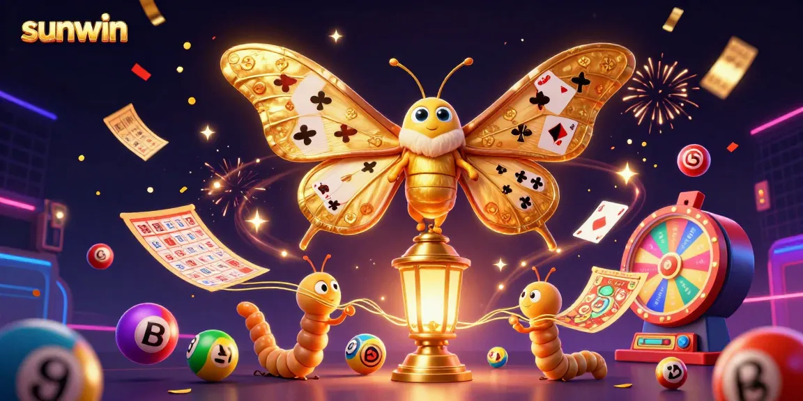 Join the excitement at sunwin with vibrant lottery elements and a magical atmosphere.