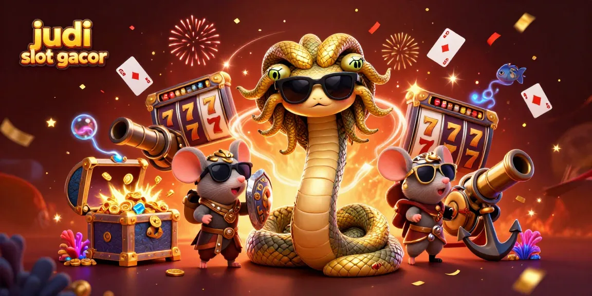 Menangkan judi slot gacor dengan elemen bertema kasino yang menarik dan penuh warna.