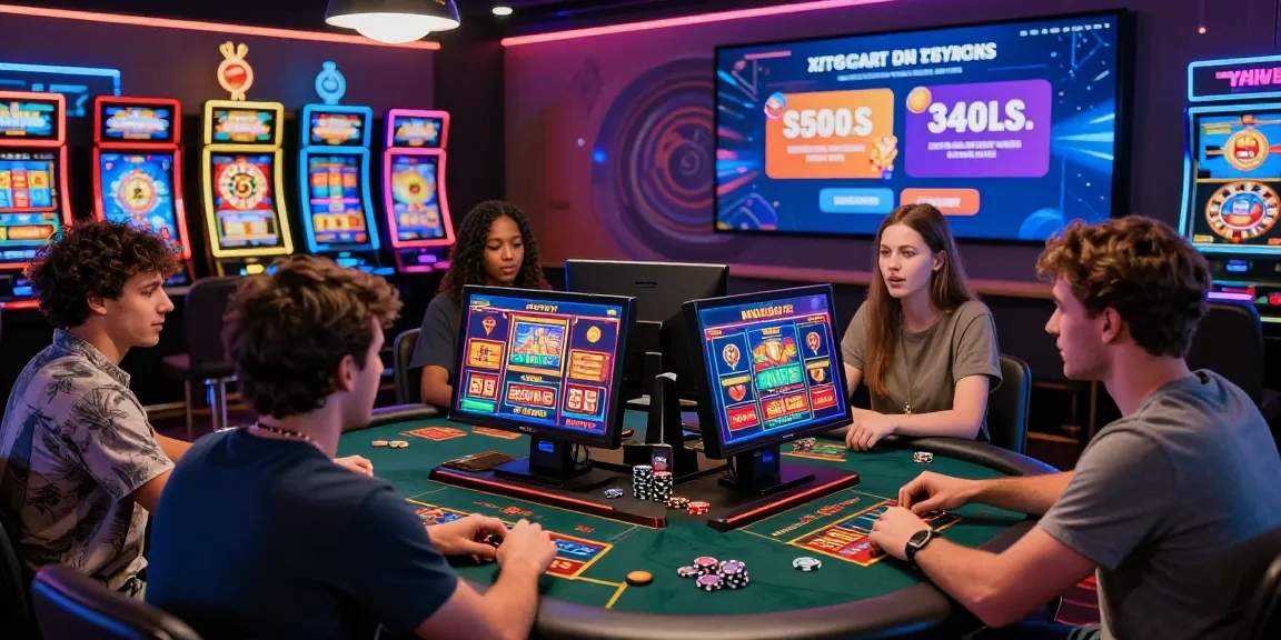 Exciting players at a credit card casino showcasing vibrant slots and live games, highlighting experiences at https://ibn.org.uk.