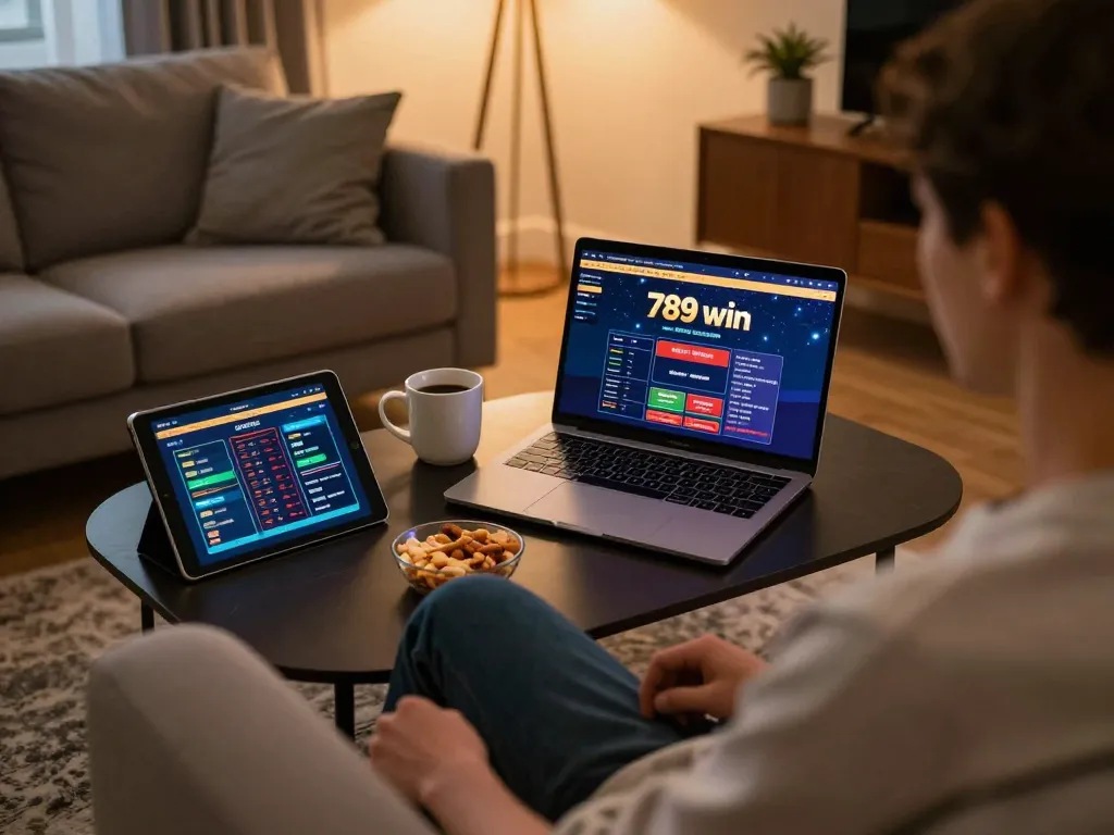 Engage in 789 win online casino gaming from the comfort of home with warm ambiance.